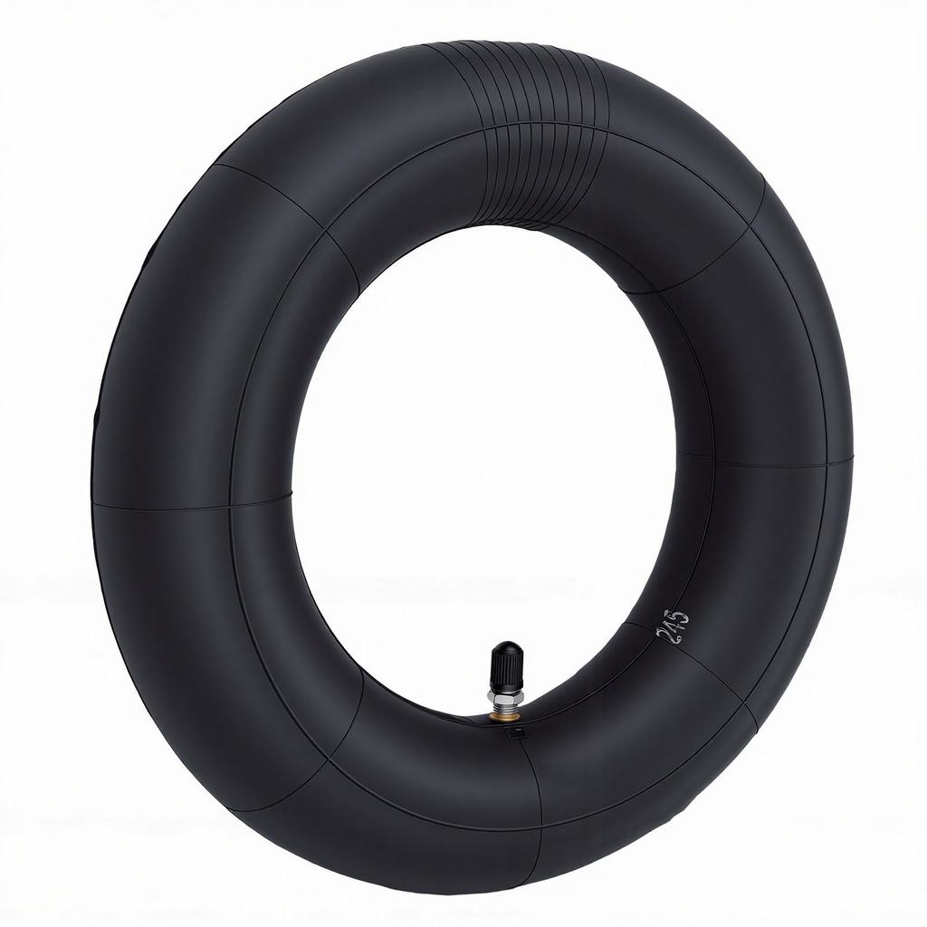 10x2.5 Scooter Tire Inner Tube Replacement for M365 Rubber Scooter Inner Tube with Straight Valve