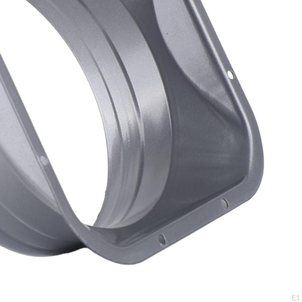 Air Duct Connector Joint Fittings Metal Straight Pipe for Ventilation Adapter Replacement