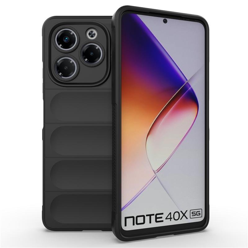 

Для Infinix Note 40 40X 30 Pro 5G матовый матовый анти-отпечатков пальцев супер противоударный объектив все включено силиконовый чехол задняя защитная крышка Shell Note 30 4G чёрный