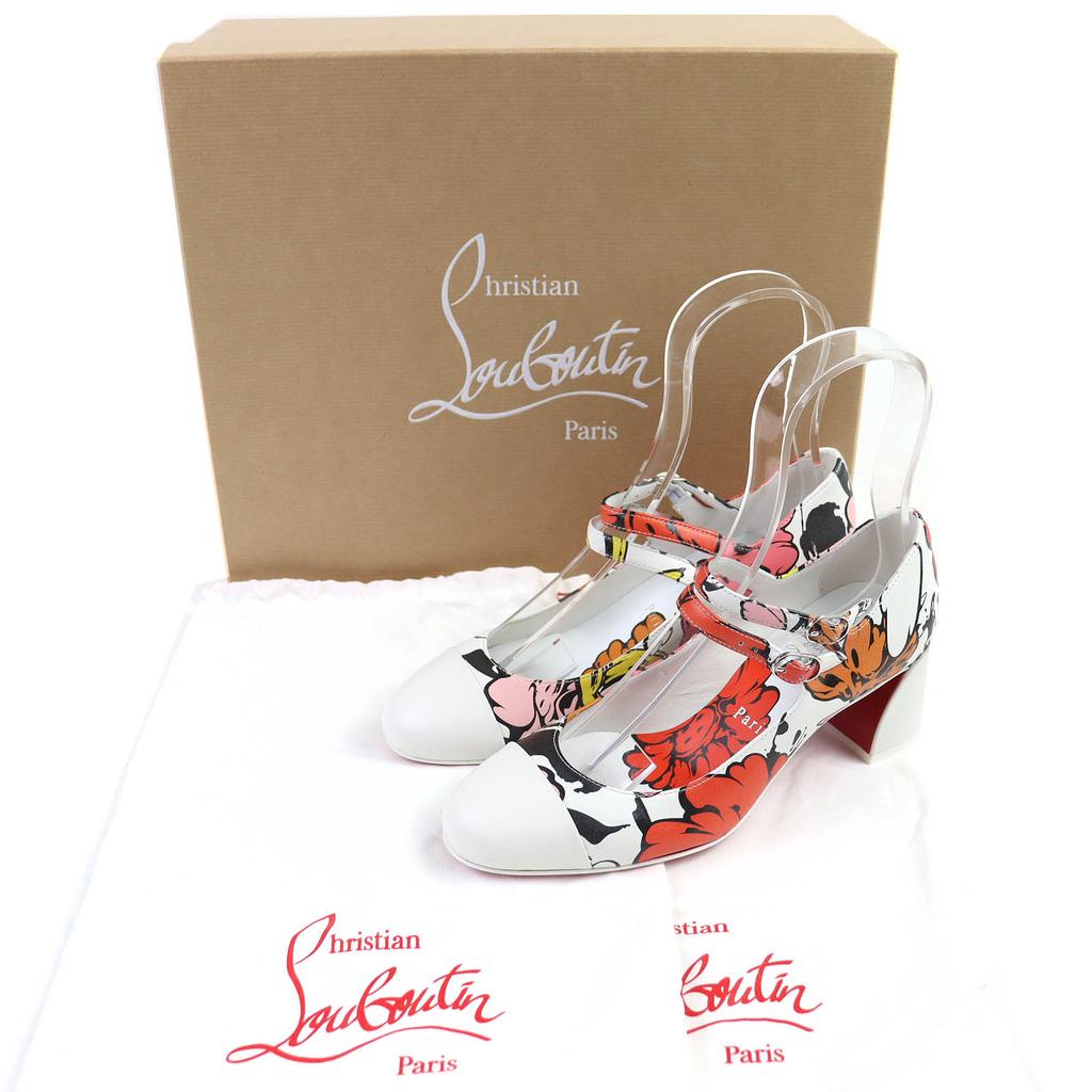Pristine CHRISTIAN LOUBOUTIN SHUN SUDO Pumps MISS JANE Leather Women 35.5 Used
