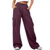 Sweatpants Women Pants With Pockets Fleece Lined Joggers Loose Jogger Pants