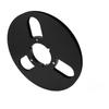 1 4 10.5 Inch Empty Reel 3 Hole Aluminum Alloy Opening Machine Parts Takeup Reel for Nab Reel To Reel Tape Recorder
