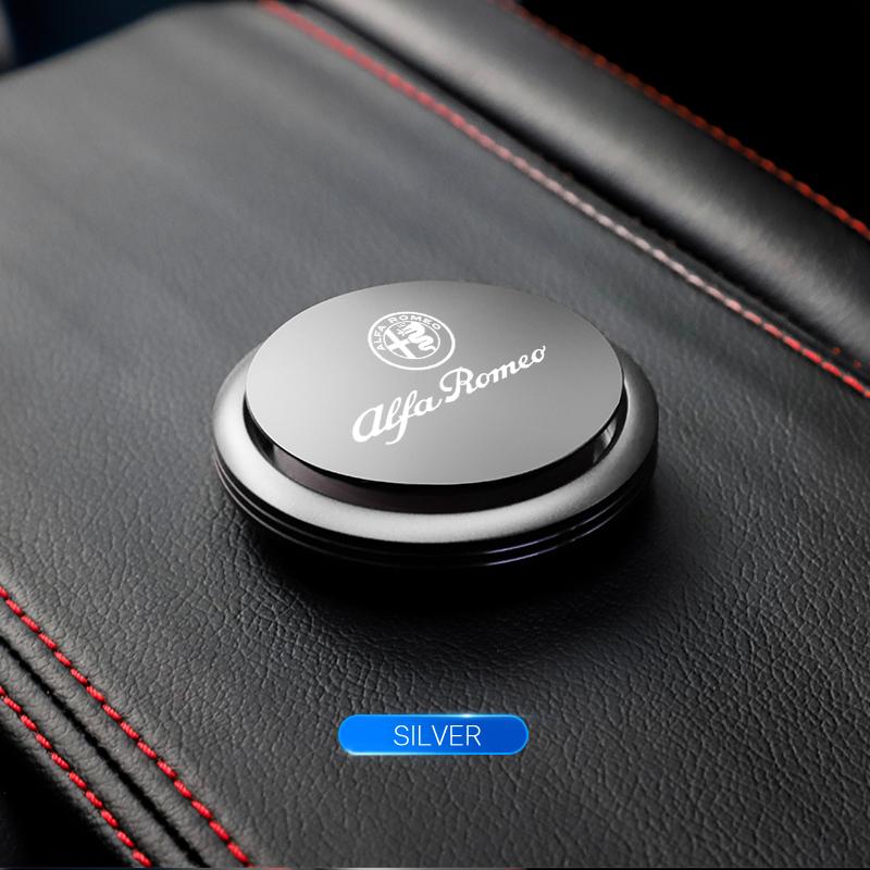 Car Fresh Fragrance Creative Aluminum Alloy UFO Styling Air Freshener Interior Air Purifier For Alfa Romeo RS Car Accessories