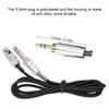6.35mm/3.5mm To Mini XLR Interface Earphone Replacement Cable for AKG Q710 K712 K240 K141 K271