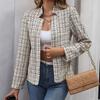 Autumn/Fall European-style Women's Fitted Cardigan-style Blazer/jacket