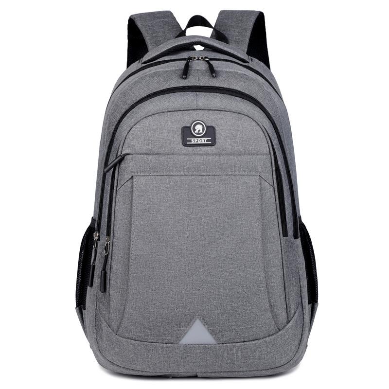 Backpack men's high-end men's travel bag high school student schoolbag men's large capacity dirt-resistant