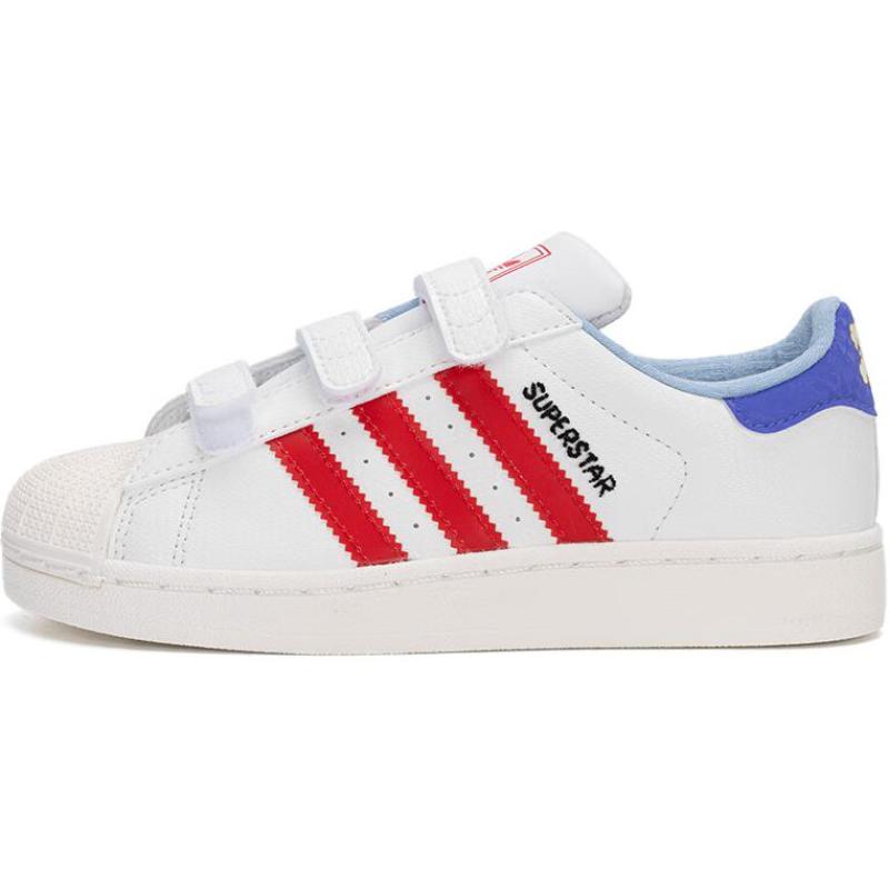 

Adidas Originals Superstar 2 Anti-Kick Cushioning Low-Top Kids Skateboarding Shoes White Kids Sneakers JR8002 33 белый
