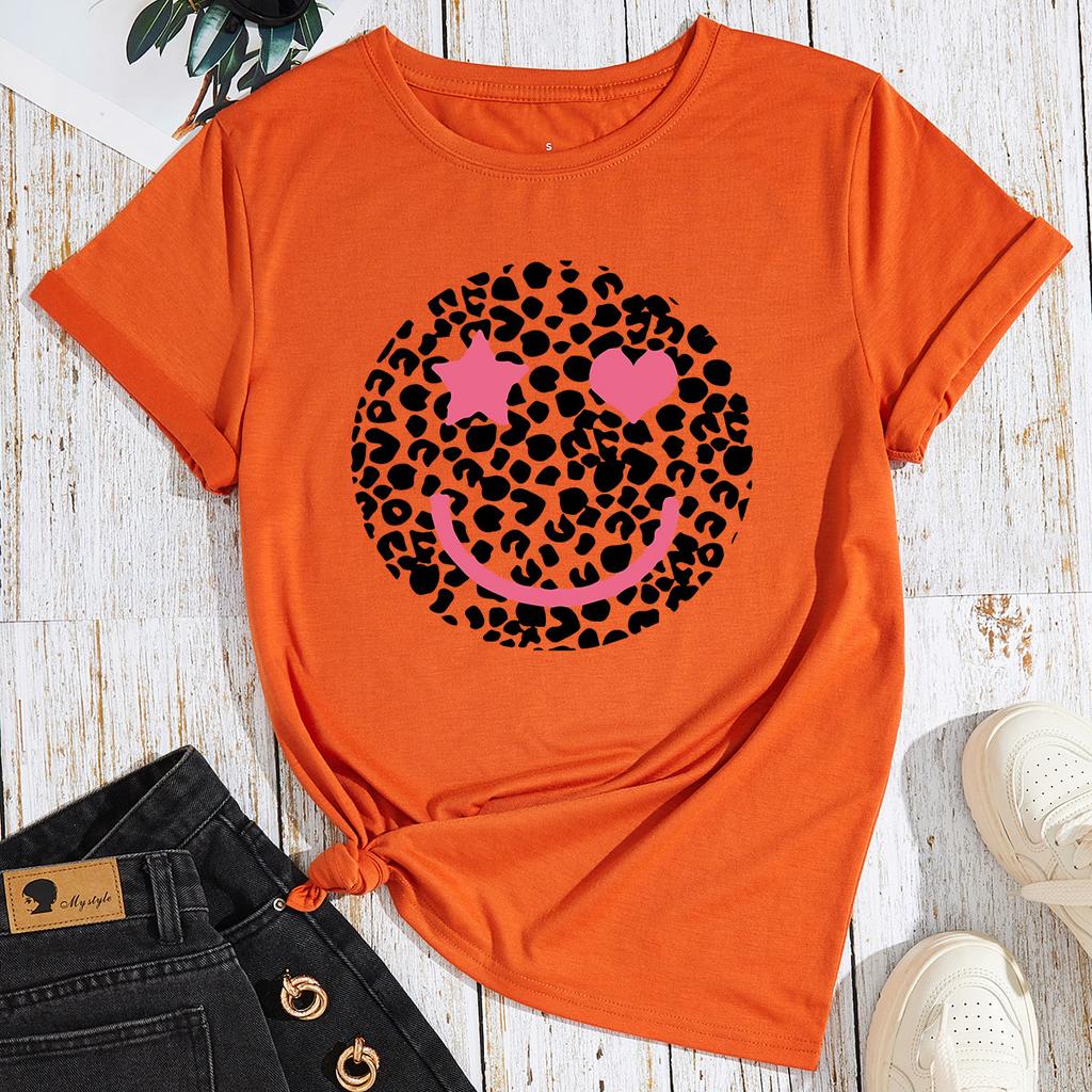 Damen Herren Baumwolle T-Shirt Rundhals Kurzarm T-Shirt Mode Schwarz Weiß Oberteil Bequeme Weiche T-Shirts