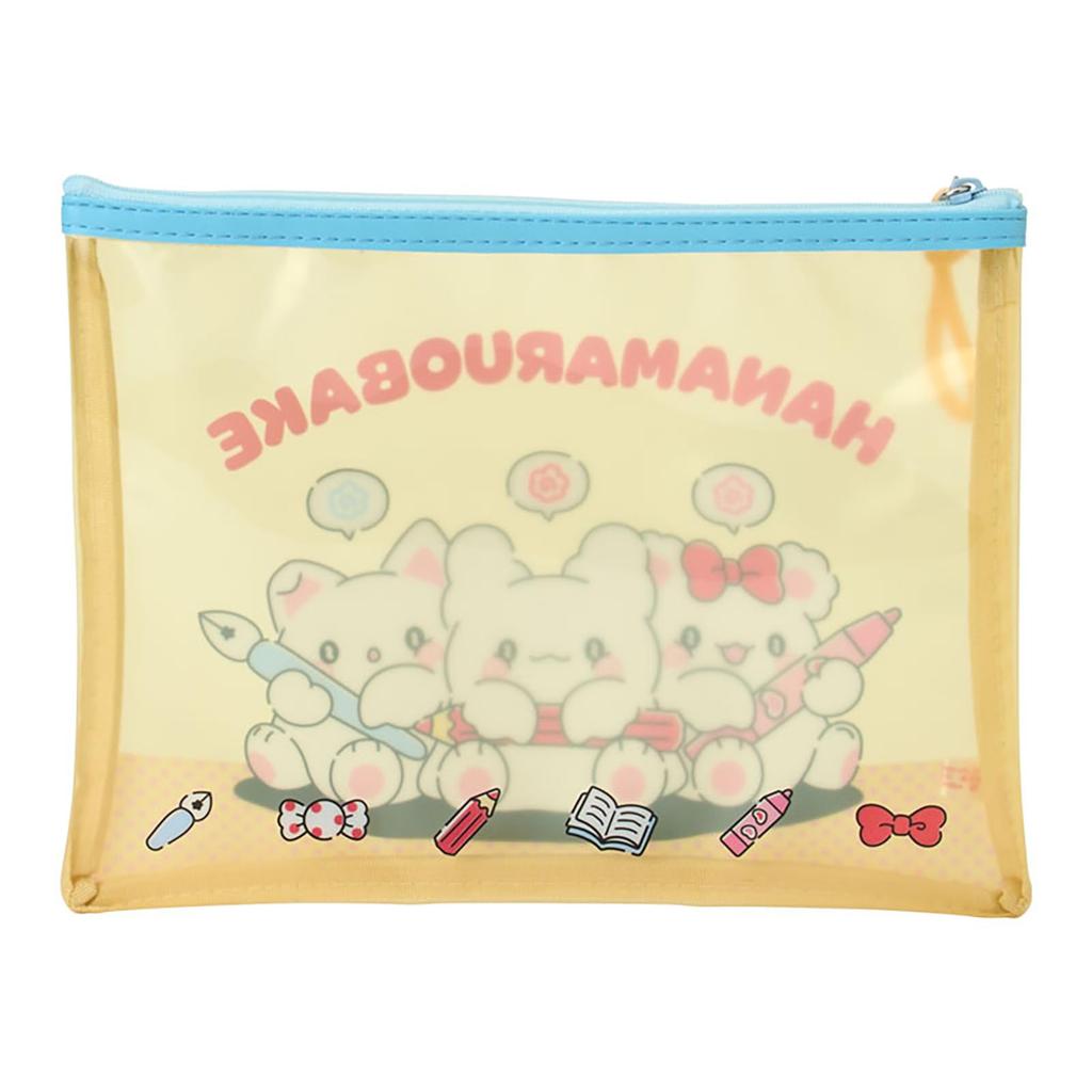 Sanrio Clear Pouch Set of 2 with a Hanamaru Ghost Suitable for ages 3 and up 764655 (Together Friend) - - -