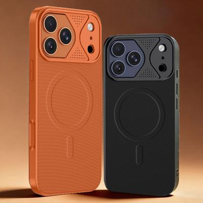 Luxury Hard Armor Magnetic ForMagsafe Case ForiPhone 17 Air 16 15 14 13 11 Pro Max Wireless Charging Military Shockproof Cover