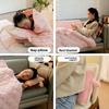 Cartoon Portable Pillow Quilt 2-in-1 Pillow Blanket Office Nap Pillow Car Folding Dopamine Pillow