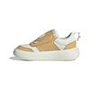 NAILOONG x Adidas Park St Synthetisches Leder Abriebfest Niedrig geschnitten Kinder Lifestyle Schuhe Weiß Gelb IH0841