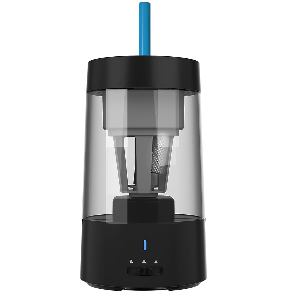 Electric Pencil Sharpener Portable Rechargeable Automatic Pencil Sharpener for 6-8mm Pencil for Home School Classroom