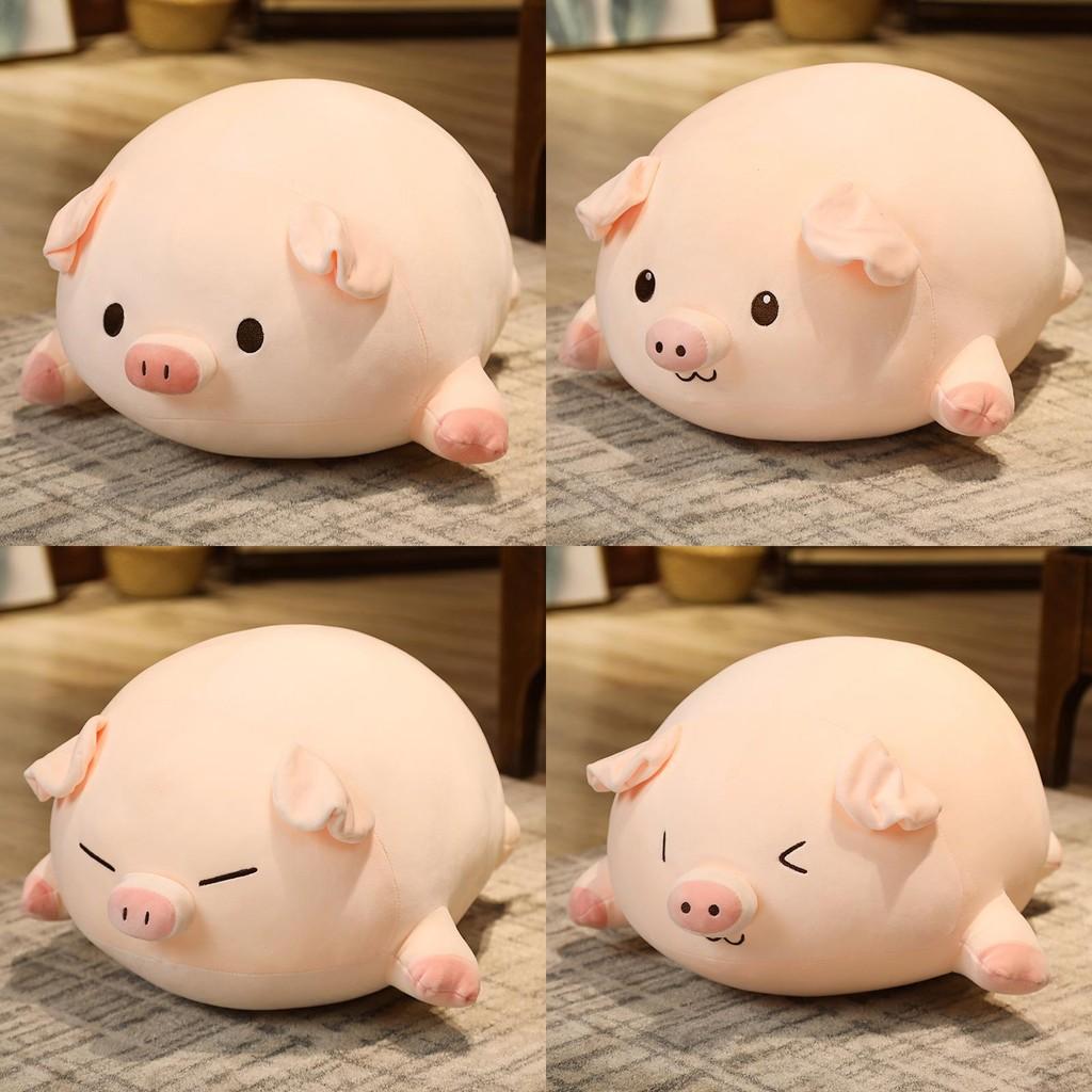 Adorable Chubby Piggy Plush Toy Cute Sleep Buddy Girls Bedroom Companion Gifts