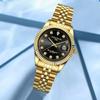 Couple Luxury Log Watch Calendar Quartz Life Waterproof Three-Pin Five-Bead Watch Men