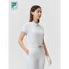 Women's Knitted Short Sleeve Golf Polo Shirt