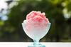 Pearl Metal Ice Maker "Shari-tto Fuwa-tto" Shaved Ice Machine with Ice Cups D-1333 White/Black