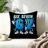 Cartoon  Six Seven Cushion  Decorative Room Aesthetics Pillow Case Home Decor Bedroom Sofa Bed Pillow Cover x