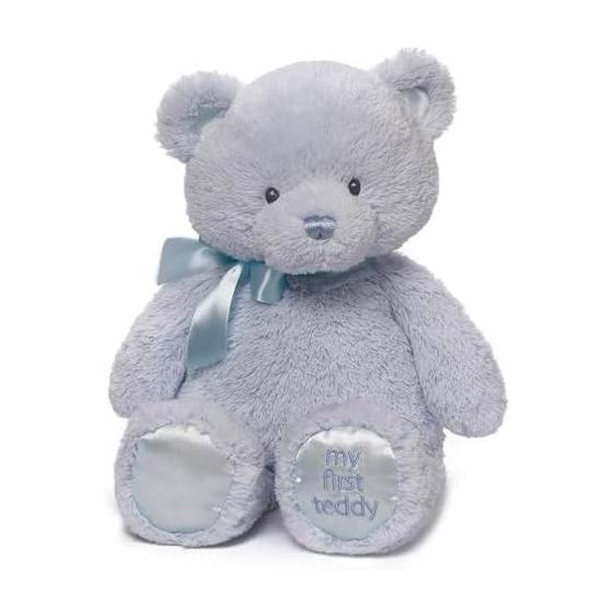 GUND Мой первый плюшевый мишка Синий M 6048624