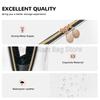 White Floral with Colorful Butterflies Print Leather Makeup Bag Large Capacity Travel Storage Pouch Cosmetic Bag for Women