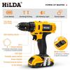 HiLDA Hilda Series Cordless Electric Drill & Screwdriver Set