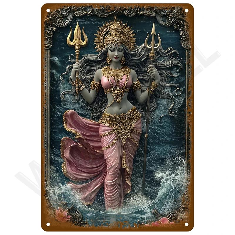 Retro Tin Sign Vintage Metal Signs Plates Posters House Interior Bathroom Wall Art Mural Aesthetic Room Home Decor Decorations