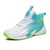 Mandarin Duck Basketball Shoes Boys Shoes High Top 12 Sports Shoes 15 Years Old Youth Training Sports Actual Combat Blue Sneakers