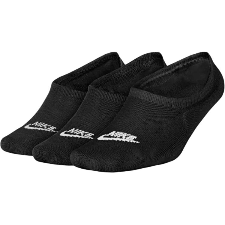 

Nike U Nsw 3Ppk Footie Running Socks Unisex 3 Pack SX6014-010 M