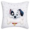 Federe Cuscino Cento e Uno Dalmata Cartone Animato Divano Decorativo Casa Stampa Double-sided Peluche Corto Carino Federa Cuscino