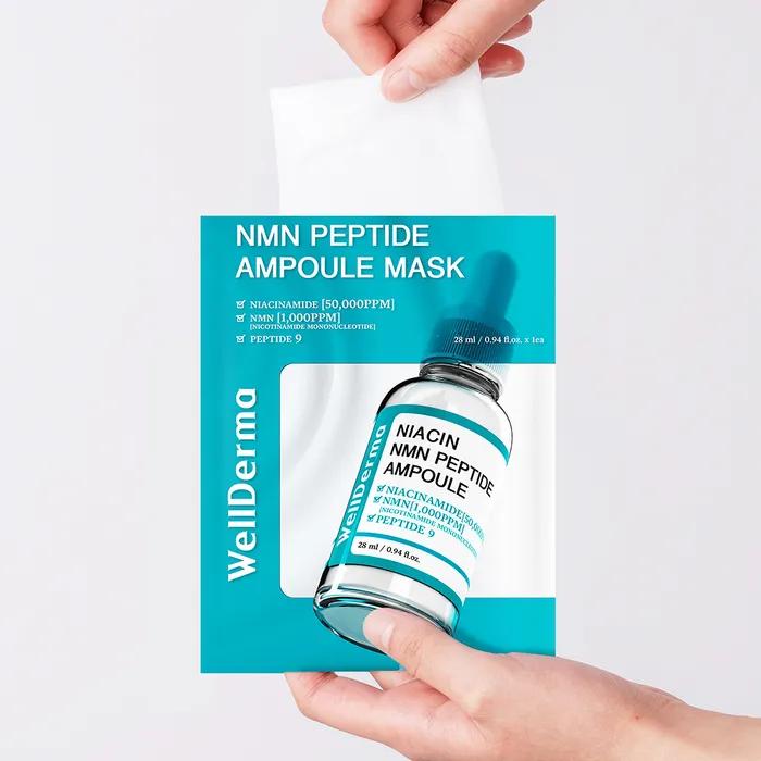 Welderma Niacin NMN Peptide Ampoule Mask Pack (10 sheets)