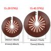 Multicolor Pipe Decorative Cover Decorative Angle Valve For Wall Ducts Universal Radiator Pipe Cover Hollow Occlusion Decoration