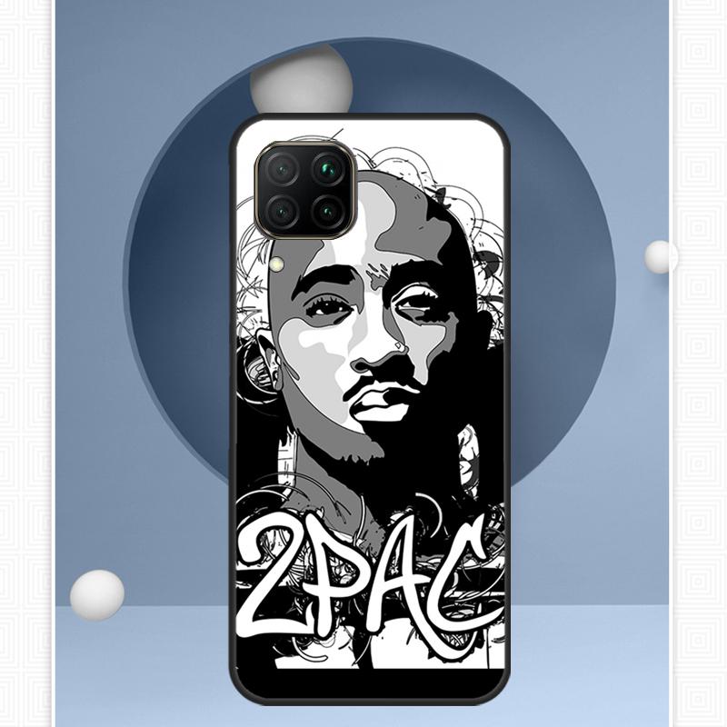 Rapper 2pac Singer Tupac For Huawei Nova Y72 Y90 Y61 Y91 Y60 Y70 12s 12i 11i 8i 9 10 SE P20 P40 Lite P60 P30 Pro Case