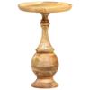 Day and Night - Day and Night Round Side Table Solid Mango Wood 43x43x66 Cm