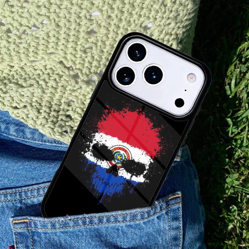 Paraguay Flag soft mobile phone case Compatible with IPhone 17 16 15 14 13 12 11Pro Max 17 Air cover