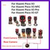 Front Rear Camera For Xiaomi Poco X3 Pro NFC GT Facing Frontal View Selfie Backside Flex Small Back Camera Module Parts Macro