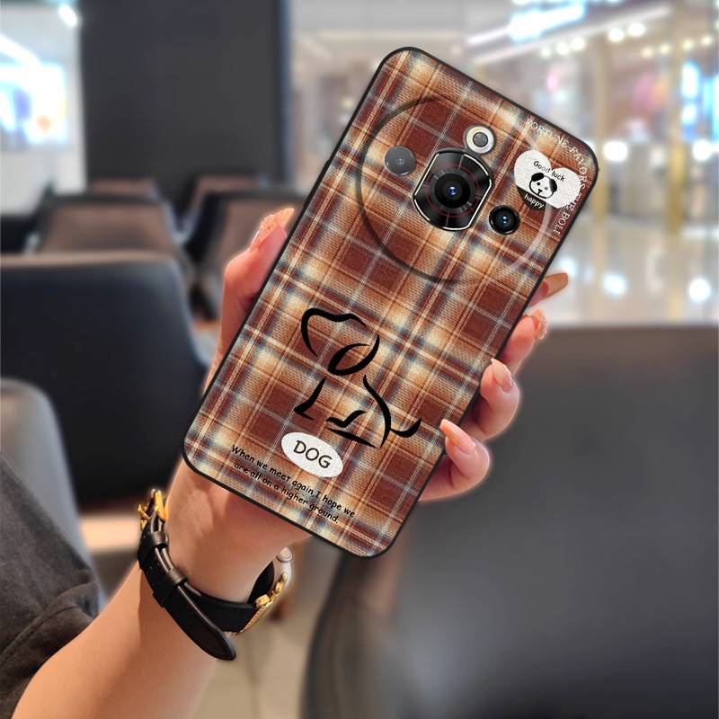 Anti-dust Cute Phone Case For ZTE Nubia Focus Pro 5G Soft Case Cartoon Back Cover Silicone Animals Waterproof Protective