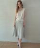 Aueonoseuteljia Beni Lace Check Button Skirt_Light Blue(Ob6Sk13)