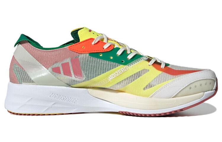 adidas Adizero Adios 7 Beam Yellow/Bold Green/Wonder Red - HQ1069