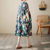 Sommer Retro Lockeres Kleid