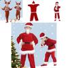 Premium Quality Christmas Cosplay Costume W/deer Head Hat For Kids