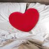 Heart Shaped Pillow Decorative Throw Pillow Romantic Red Plush Cushion Valentine Pillows for Garden Outdoor Kitchens Kids Male