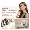 Long Wireless Bluetooth-compatible Earbuds For Conference Study 8Hrs Use Emergency Phone Charging Feature