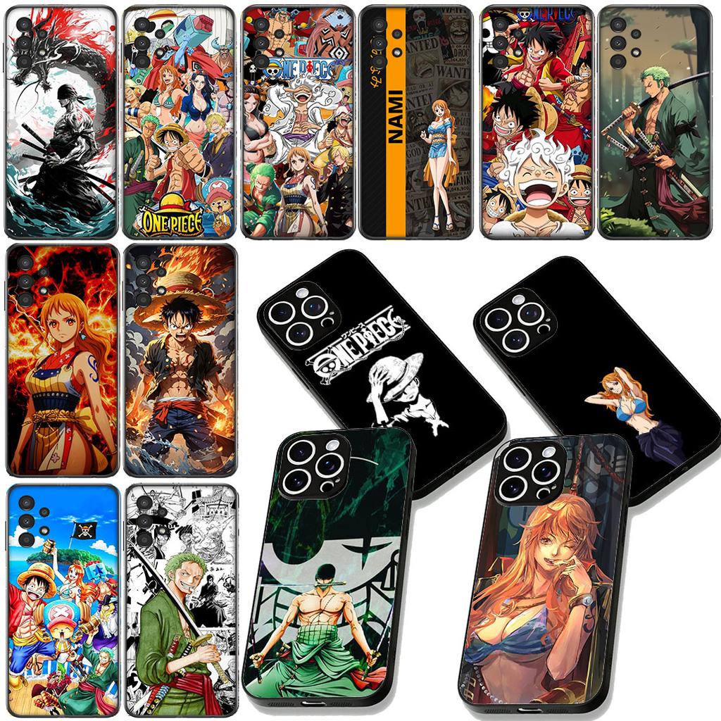 Nami Roronoa Zoro One Luffy Pieces Cover for Motorola Moto Edge 70 60 Fusion NEO Pro G Stylus G56 G96 G52 G04 G05 G64 G71 Case