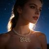 2026 Hip Hop Strasshänge Halsband Glittrande Bling Sifferhalsband för Kvinnor Mode Fest Smycken Gåva Justerbar Kedja Nyårsfirande