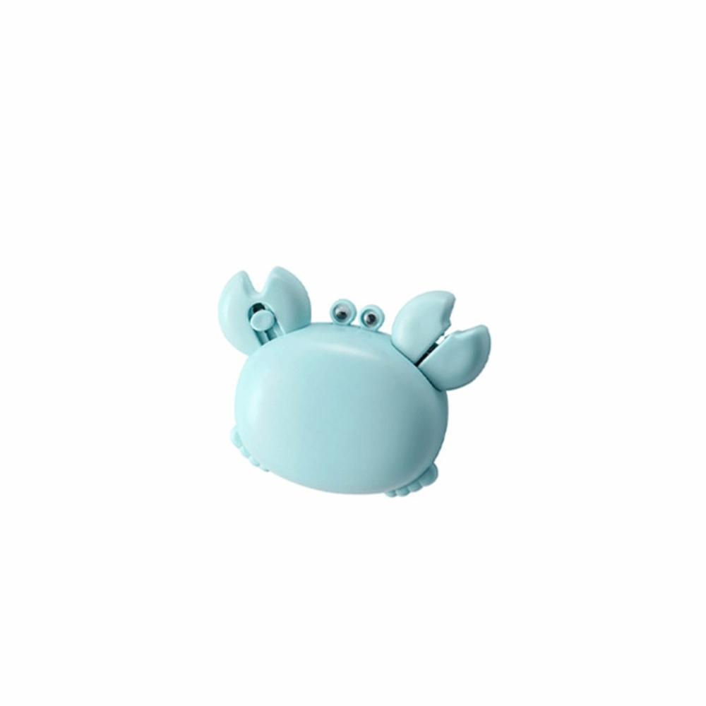 4-in-1 Magnetic Bottle Opener Cartoon Crab Magnet Opener Crab Bottle Opener  Daily Home Use синий