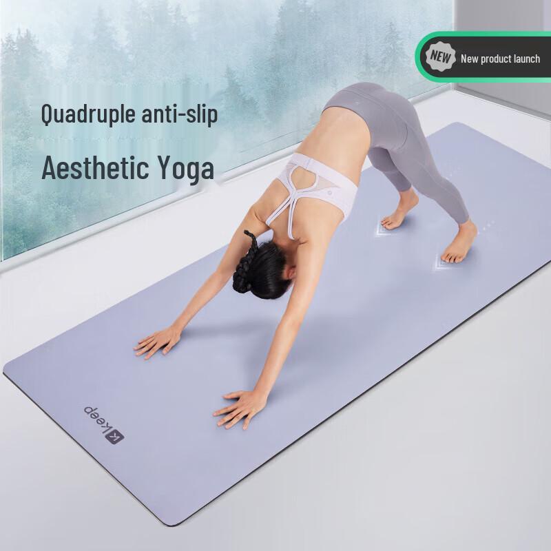 Keep Non-slip Natural Rubber Yoga Mat