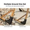 4PCS Outdoor Chair Feet Covers Non Slip Furniture Foot Bottom Protector Anti Scratche Camping Fishing Chair Leg Pad Protection