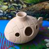 Ceramic Aquarium Shrimp Hideaway Decorative Mushroom Fish Spawning Cave  Miniature Decoration