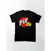 Men'S White T-Shirt Featuring Pif Gadget
