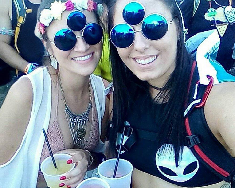 Plurfect Light Third Eye Sunglasses with Reflective Mirrored Dark Blue Lenses